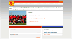 Desktop Screenshot of fcmontmorency.com